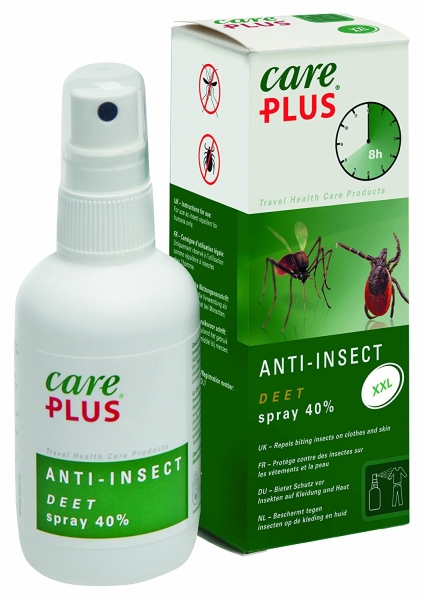 Care Plus Campingartikel Anti Insect Deet 40% Spray 200ml,